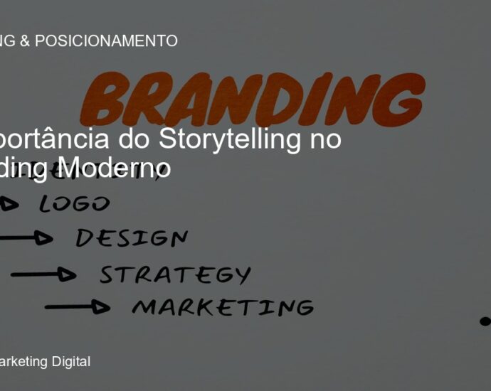 Storytelling no branding com elementos visuais