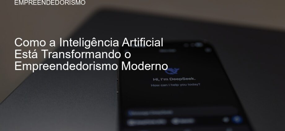 Inteligência artificial aplicada ao empreendedorismo