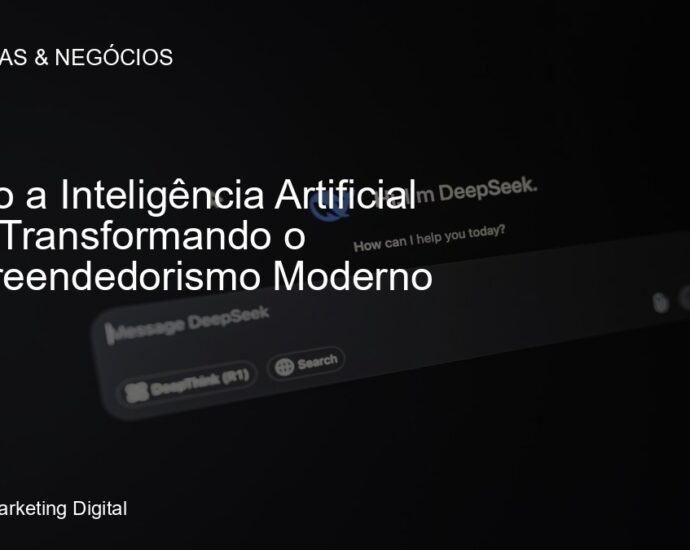 Imagem representativa da inteligência artificial em negócios