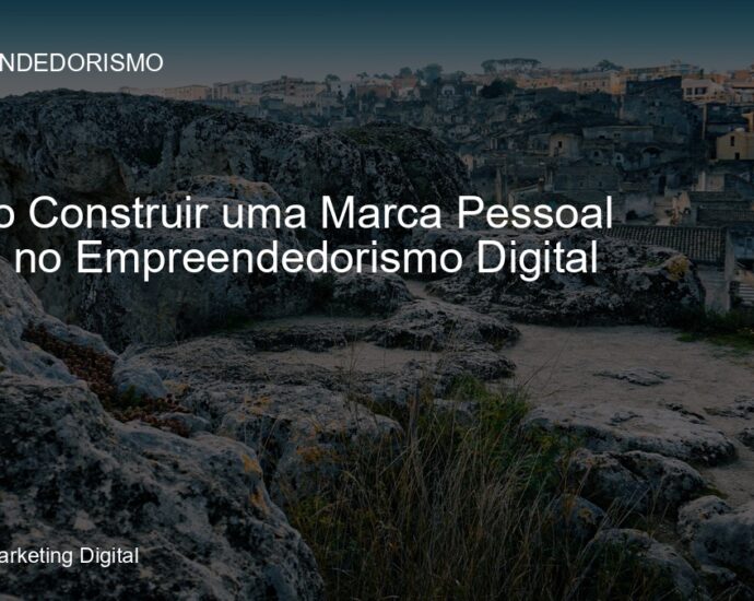 Pessoa construindo sua marca pessoal no meio digital