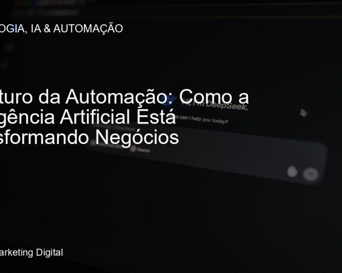 Transformação digital com inteligência artificial em negócios