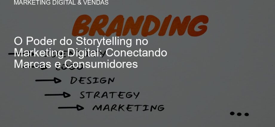 História sendo contada em marketing digital